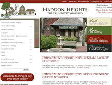 Tablet Screenshot of haddonhts.com